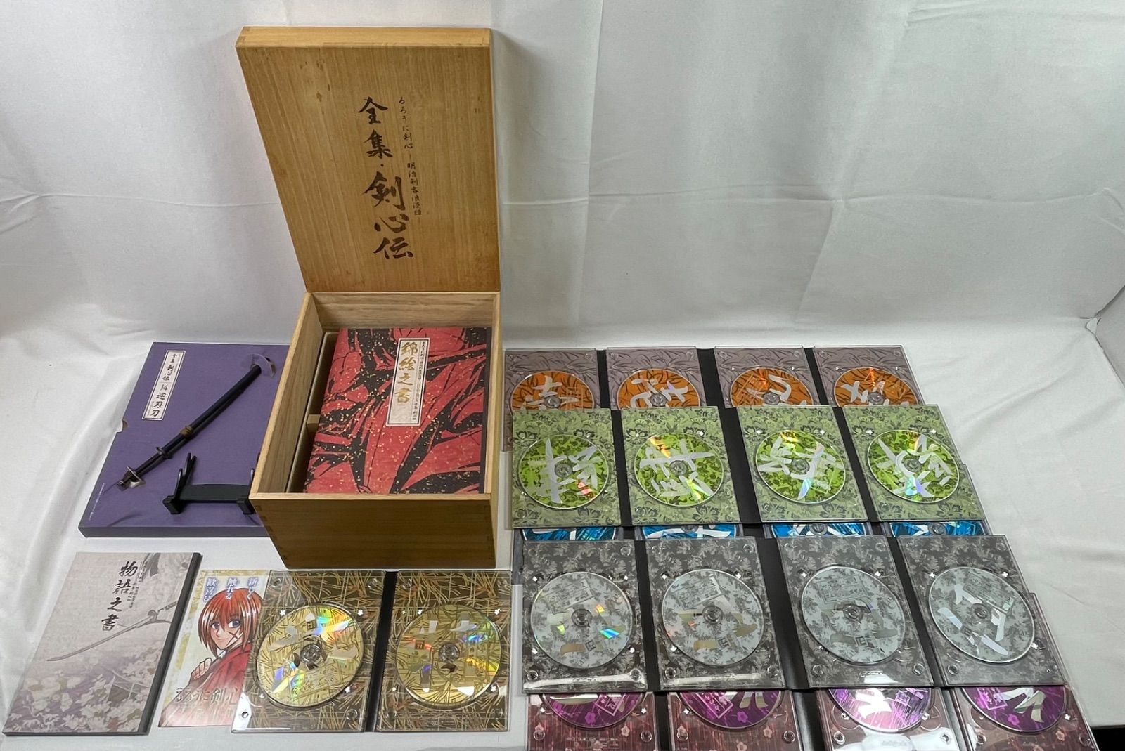 A3214・るろうに剣心 DVD-BOX 全集 剣心伝 完品 完全予約生産限定
