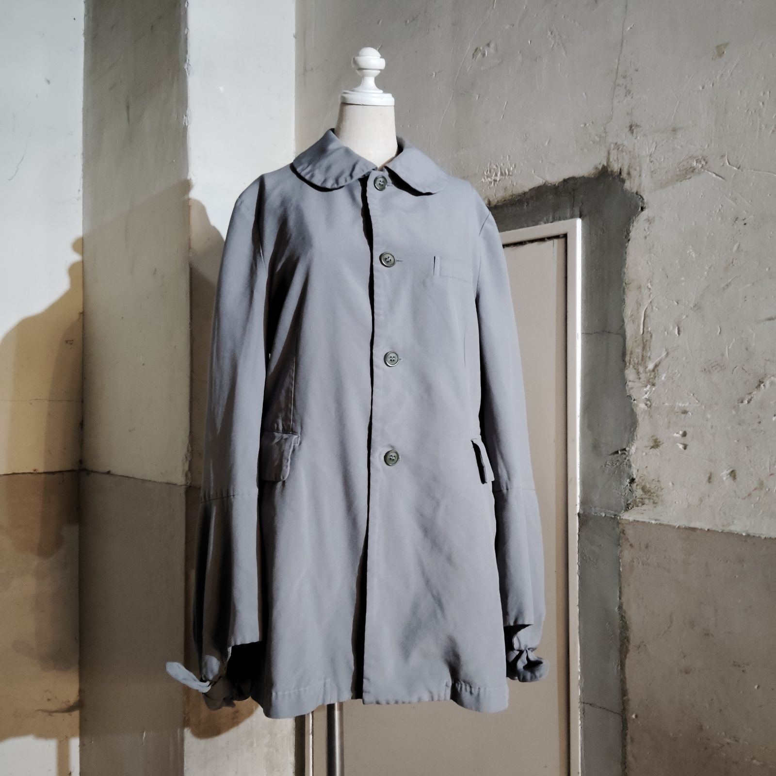COMME des GARCONS COMME des GARCONS 18ss ポリ縮袖リボンジャケット コムデギャルソンコムデギャルソン コムコム 2018ss AD2017