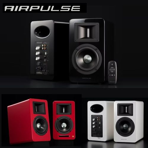 新品 AIRPULSE エアパルス A100 BT5.0 アクティブスピーカー