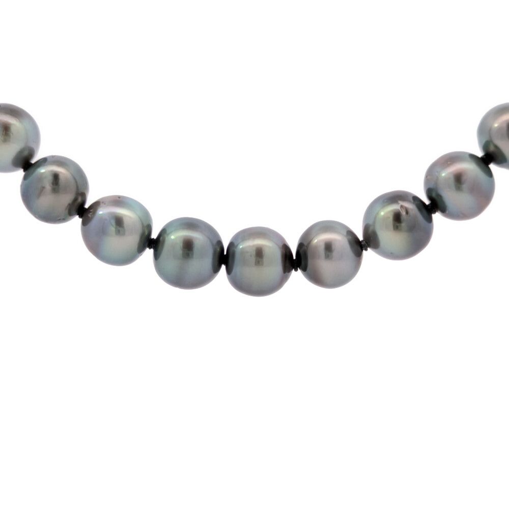 8.5~10.5mm 大珠 アコヤ真珠 Japan Pearl 養殖真珠 真珠 パール ネックレス ペンダント Silver/銀製-52.6g シルバー 【♀】【A】【レディース】★■613617【中古】