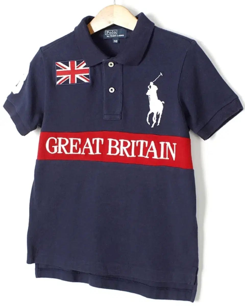 POLO RALPH LAUREN ビックポニー イングランド グレートブリテン カラ 半袖
