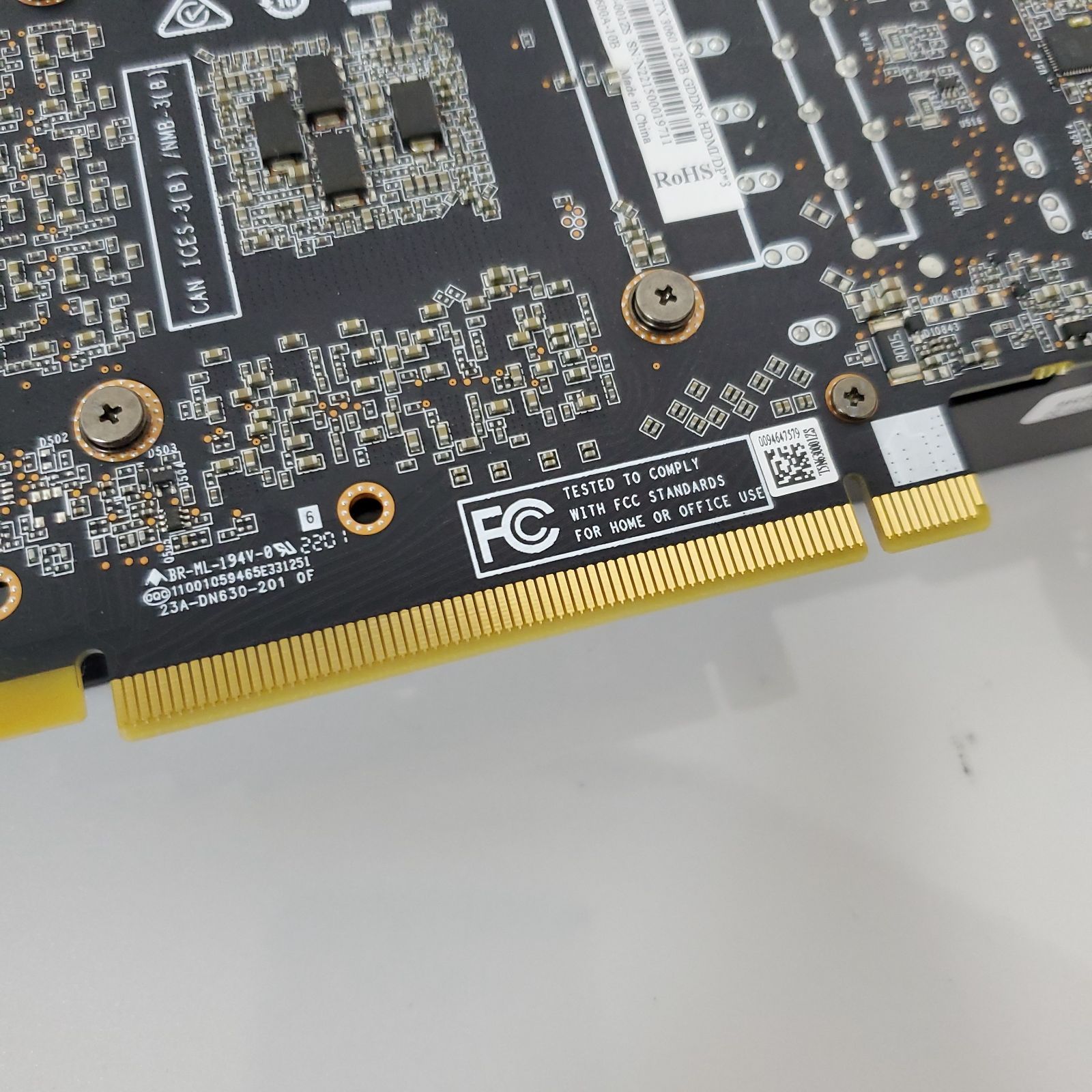 PCパーツ・ZOTAC・グラフィックボード・GeForce RTX 3060・ZT-A30600A 