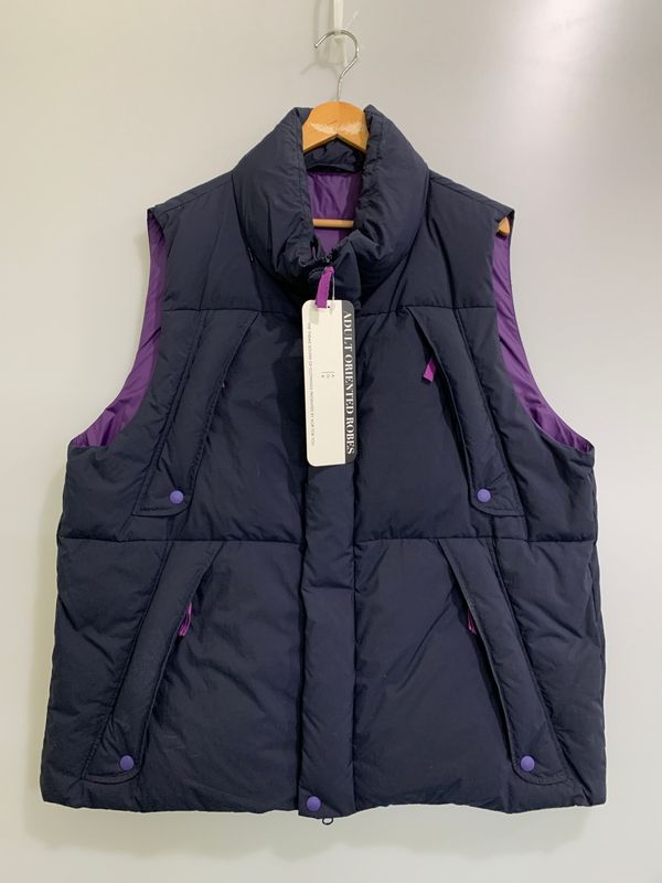 【中古品】 ADULT ORIENTED ROBES アダルトオリエンテッドローブス 10-22410311 DOWN VEST ダウンベスト アウター 【140-260508-AS-39-min】