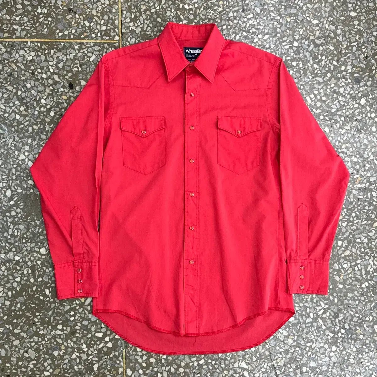 90s USA Wrangler(ラングラー) ウェスタン シャツ 15 1/2-33