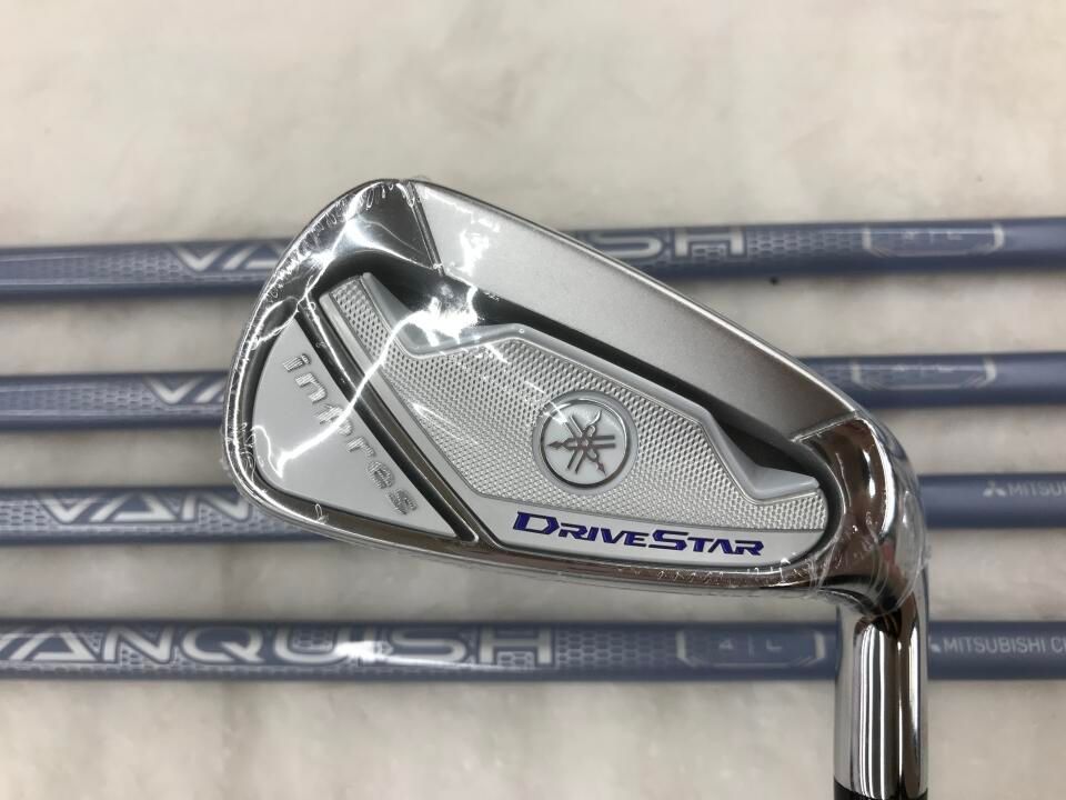 ヤマハ　inpres DRIVESTAR レディス　VANQUISH for YAMAHA LM423i　Lフレックス　アイアンセット　中古　ゴルフドゥ！荒川沖店【最短即日発送】