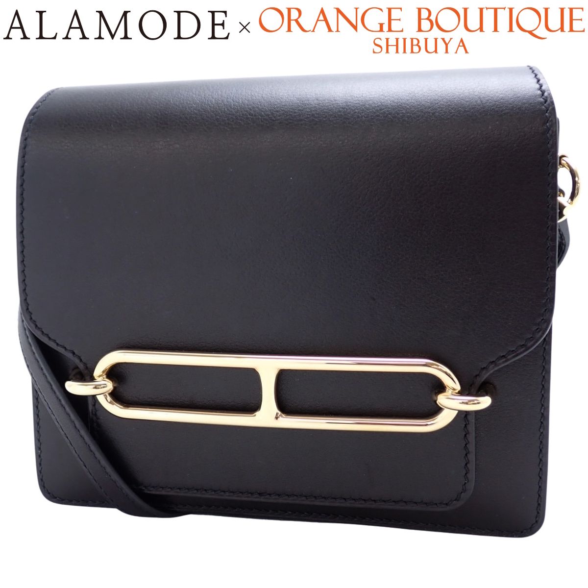 HERMES(エルメス) ロウリス ルリ ミニ ブラック黒 エバーカラー ゴールド金具 D刻印 ショルダーバッグ 肩掛け 斜め掛け 2WAY レディース 40802194725【アラモード】 355,875円