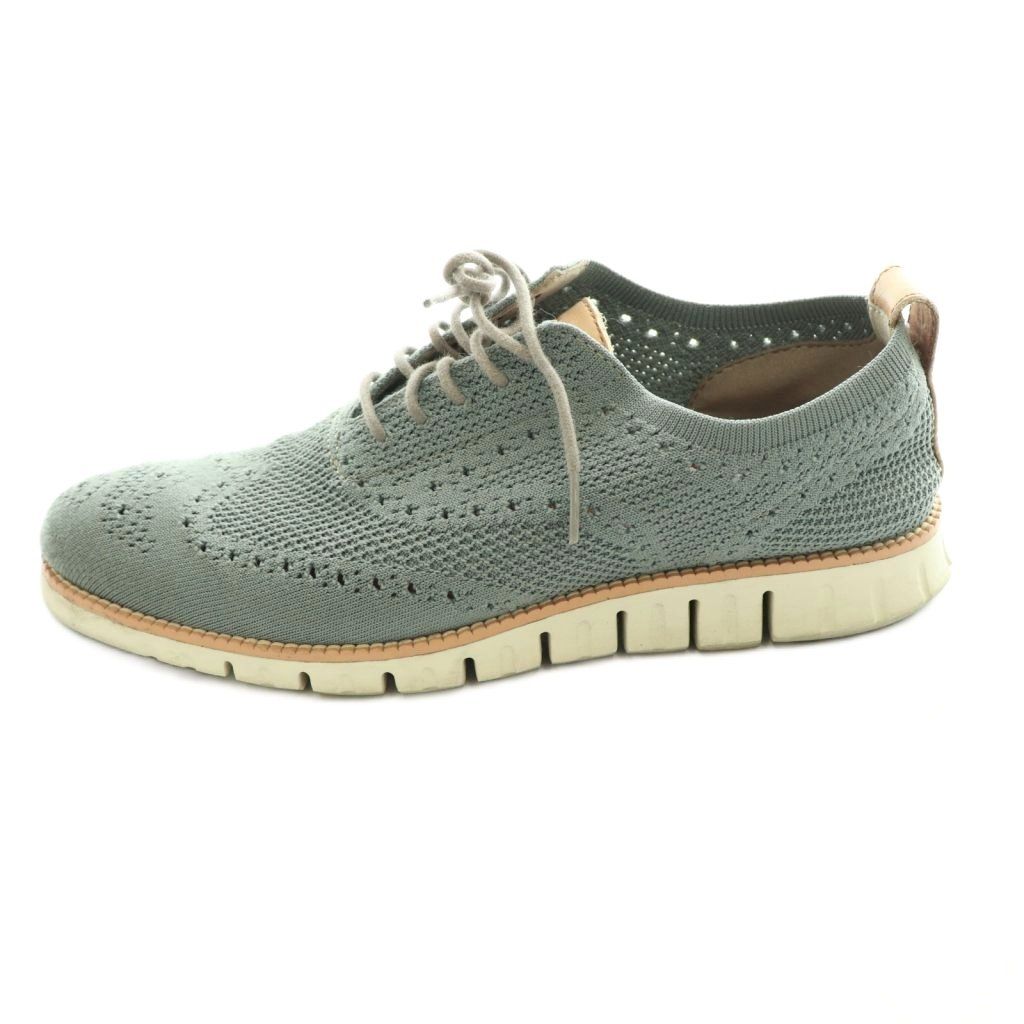 コールハーン COLE HAAN ゼログランド ZEROGRAND オックスフォードシューズ スニーカー 8M グレー /SS ■OS ■ECE004