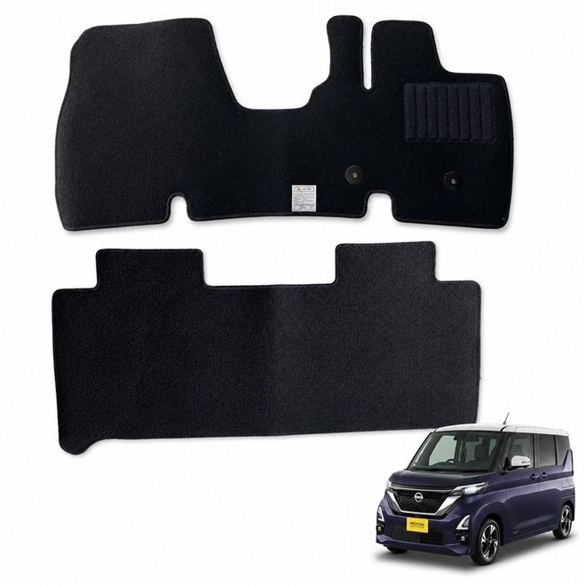 純正型フロアマット カーマット■日産■ルークス BB1A/BB2A/BB5A/BB6A 令和7年10月～【実車フィッティング済】