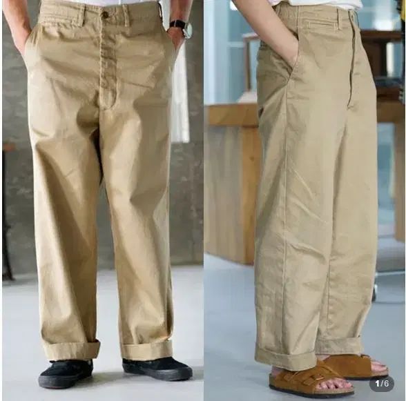 s/1 オアスロウ ヴィンテージフィット アミ スラックス