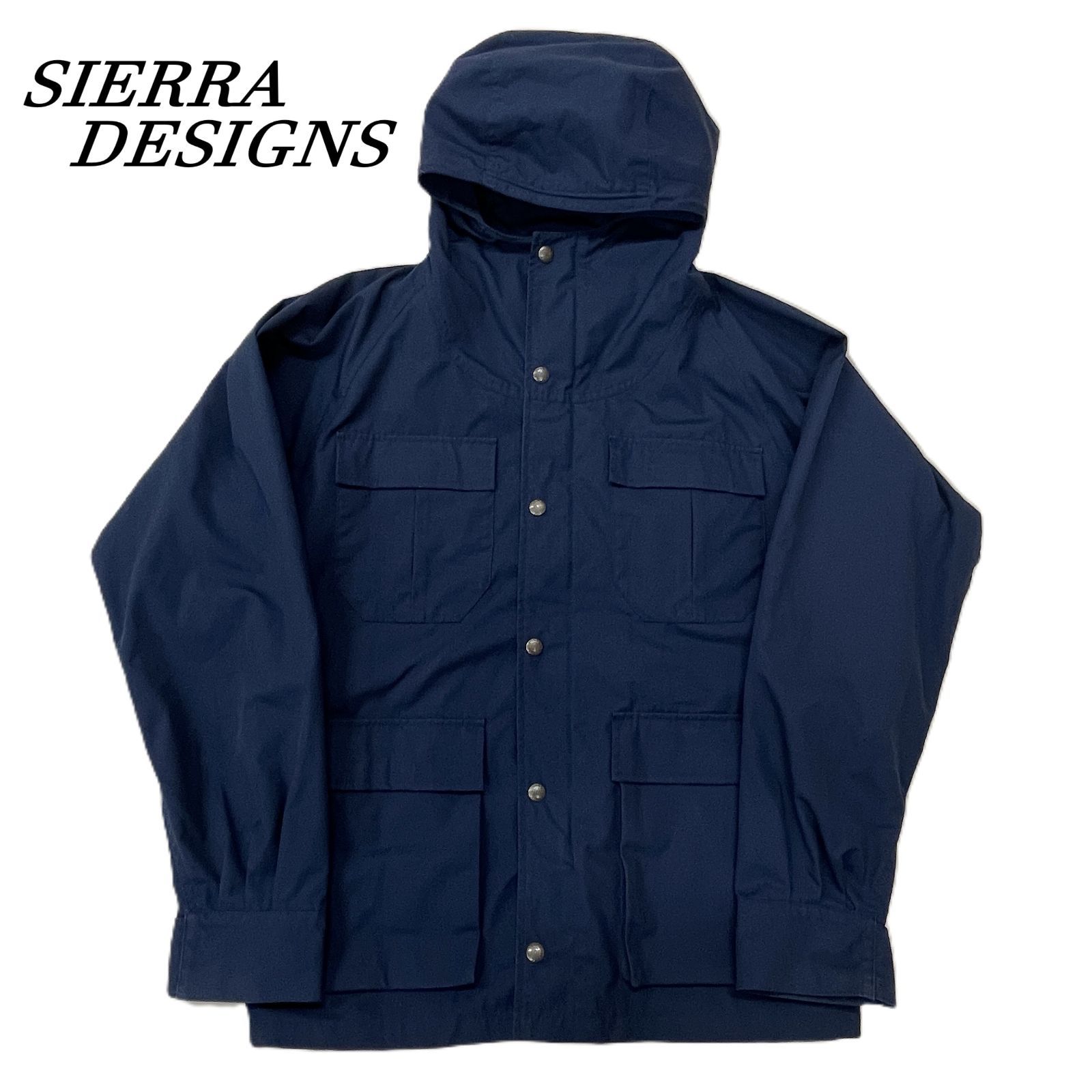 SIERRA DESIGNS シエラデザイン マウンテンパーカー L 日本製 65/35 NVY/ネイビー 12,784円