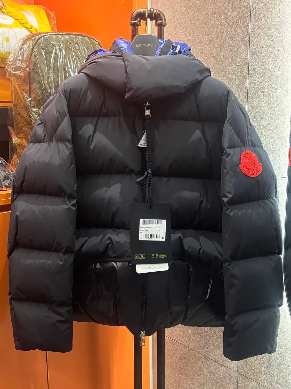 MONCLER モンクレール ジニ(JINNI) ACHILL ダウン ブラック 2(100)
