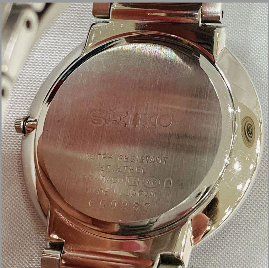 A【稼働品】SEIKO セイコー 4J40-0AC0 DOLCE ドルチェ クォーツ メンズ