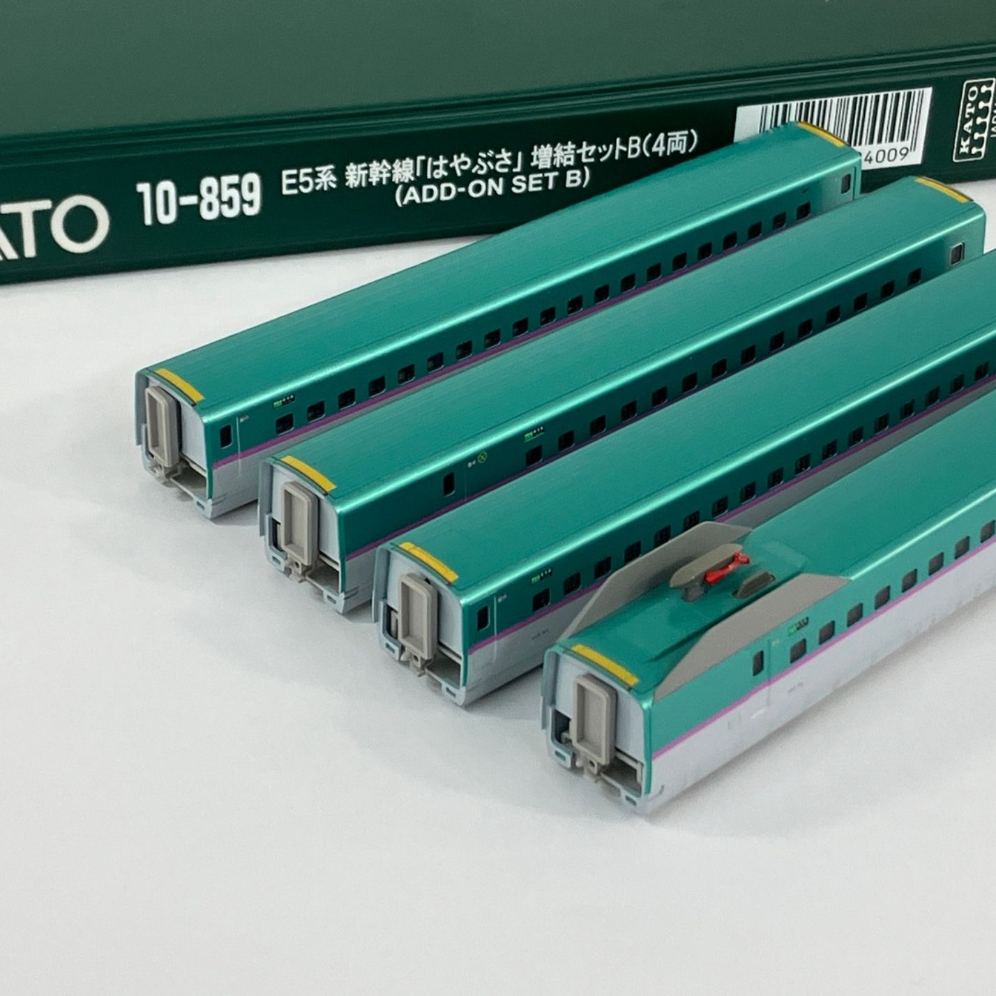 KATO 10-859 E5系 新幹線 はやぶさ 増結B 4両セット Nゲージ 鉄道模型 カトー 中古 良好 N11194031