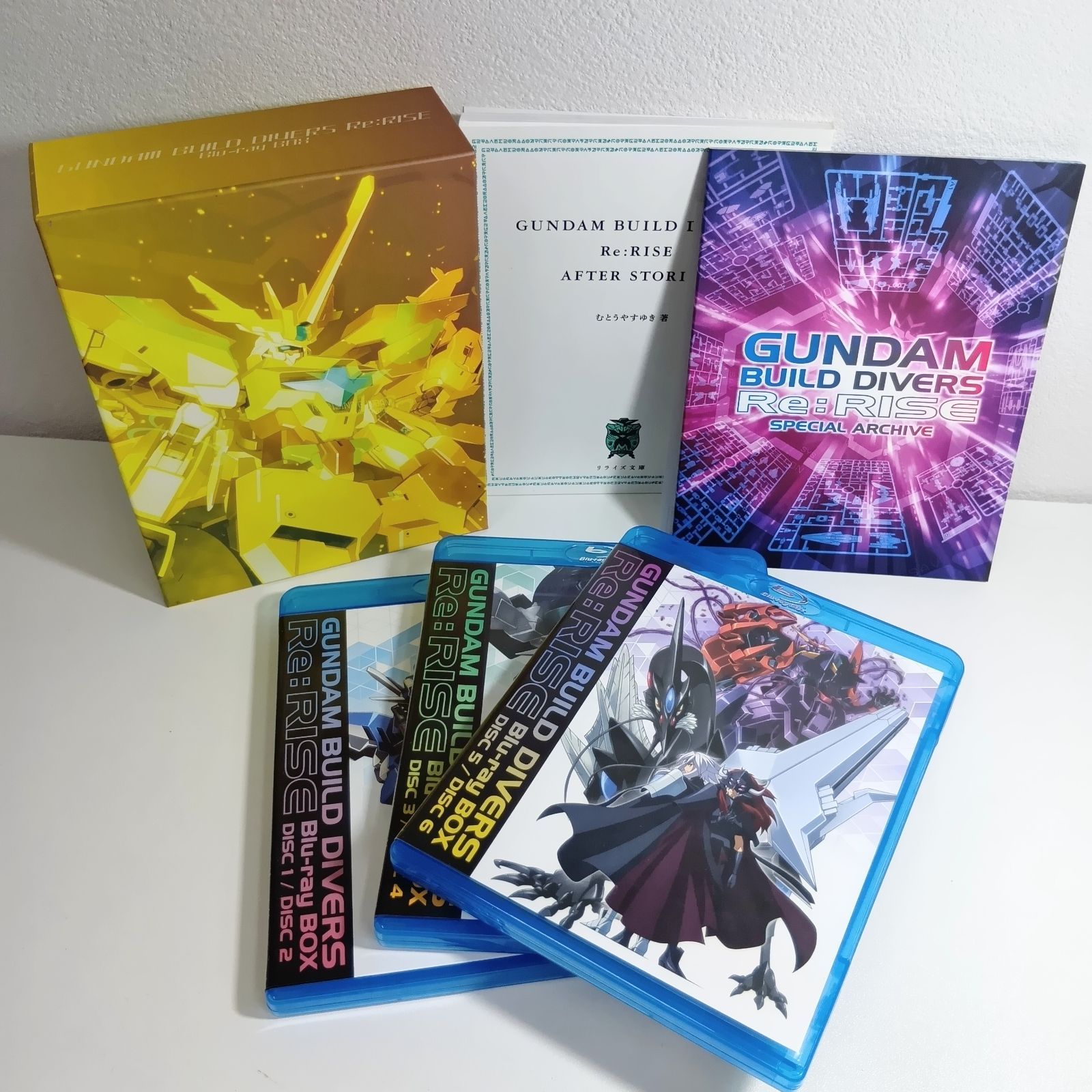 N 【美品】ガンダムビルドダイバーズ Re:RISE Blu-ray ガンダム BOX 