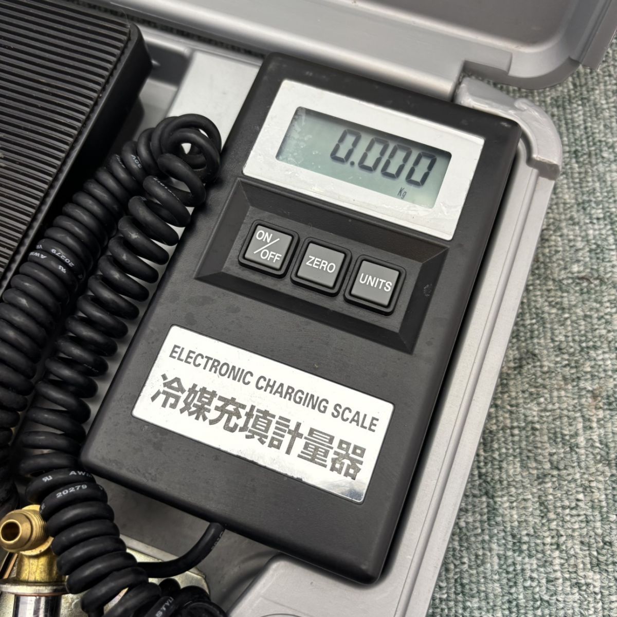 ◎【中古】 TASCO TA101 冷媒充填計量器 エレクトロニックチャージャー 