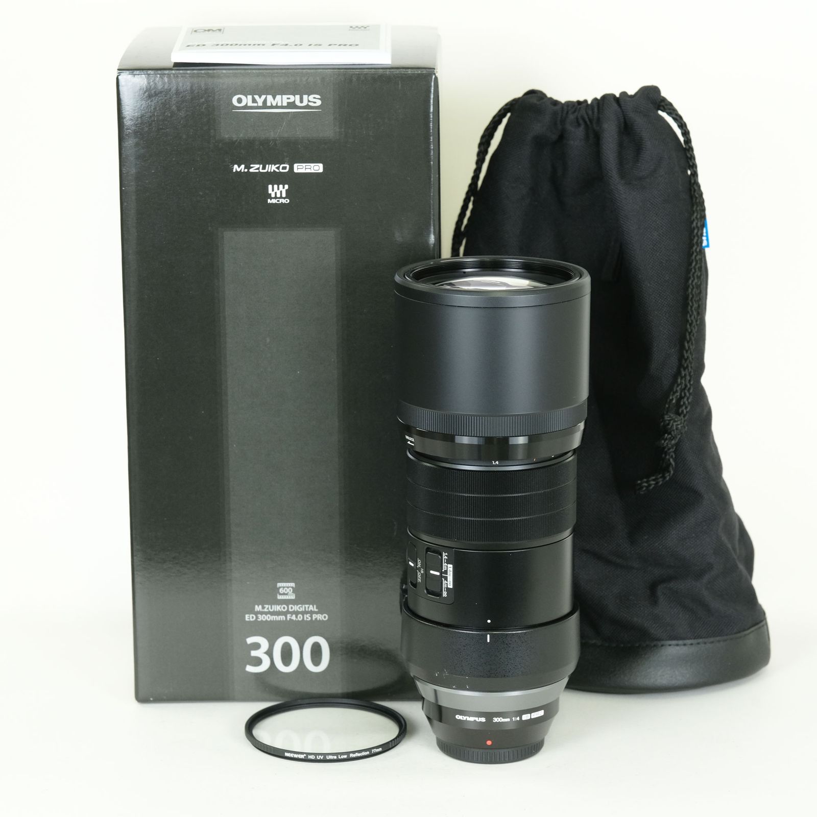 [良品 | フィルター付] OLYMPUS M.ZUIKO DIGITAL ED 300mm F4.0 IS PRO | マイクロフォーサーズマウント