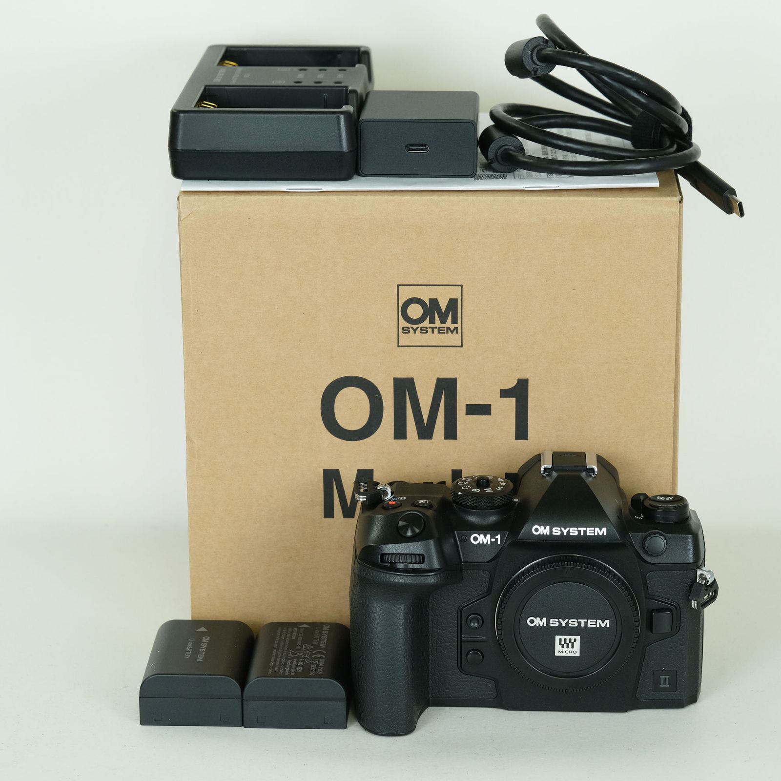 [美品 | シャッター数2,178回｜バッテリー2個付] OM SYSTEM OM-1 Mark II [ボディ] | マイクロフォーサーズマウント