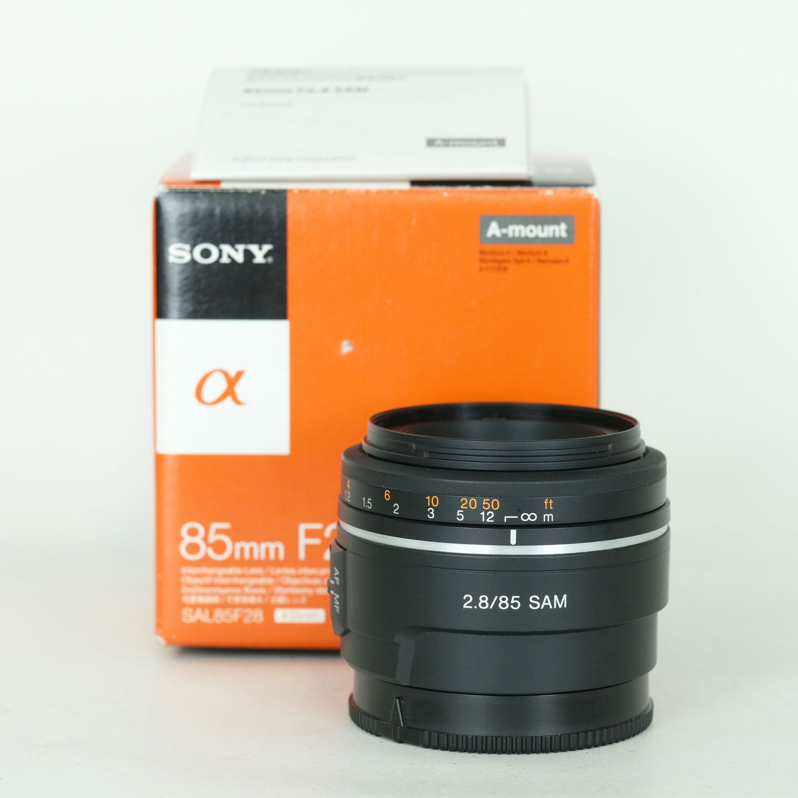 [良品] SONY 85mm F2.8 SAM SAL85F28 | SONY Aマウント