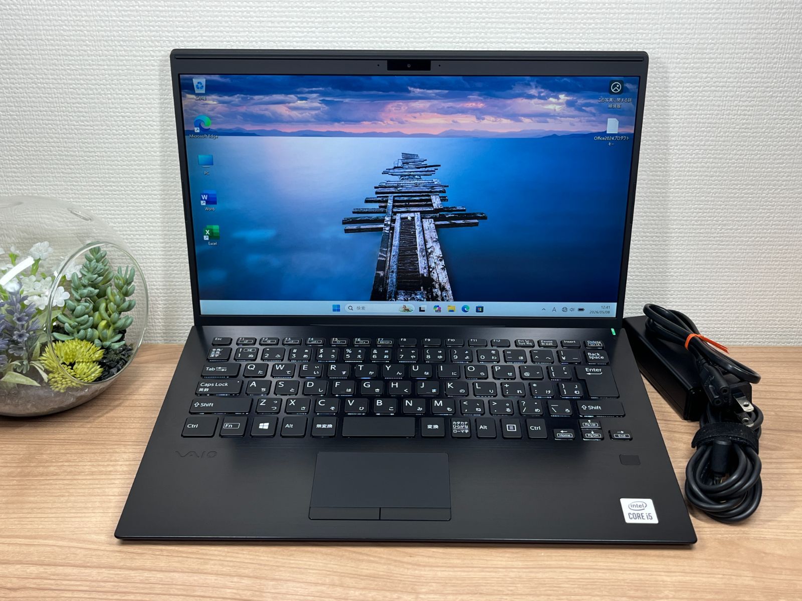 極美品・LTE〉04401 VAIO VJPK13C12N 8GB i5 第10世代 office2024　ノートパソコン