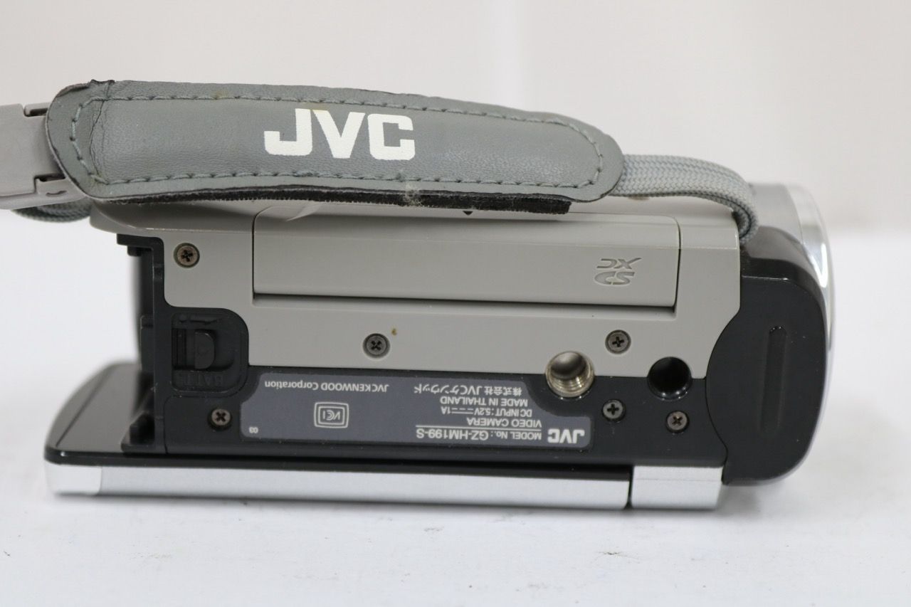 返品保証】 JVC Everio GZ-HM199-S 40x バッテリー付き ビデオカメラ