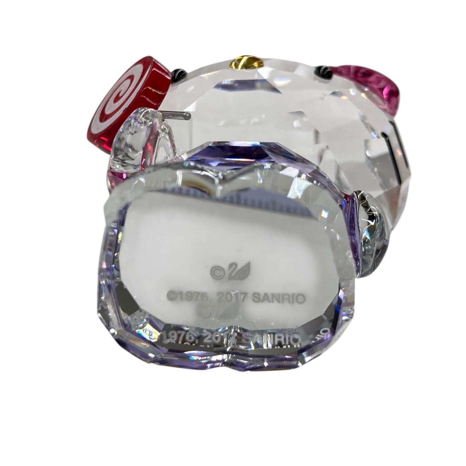 186000 現状品 SWAROVSKI スワロフスキー ハローキティ ロリポップ