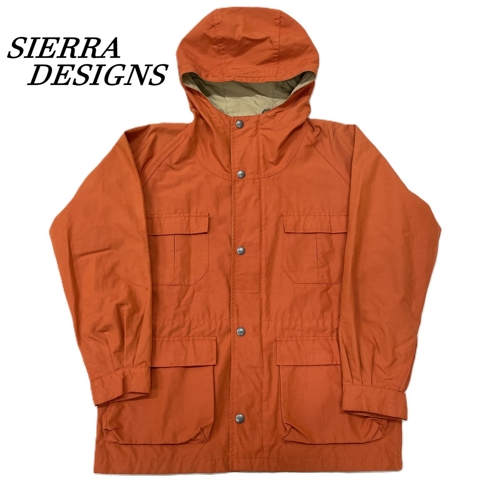 【希少サイズ】SIERRA DESIGNS シエラデザイン マウンテンパーカー KIDS L 60/40 ORG/オレンジ
