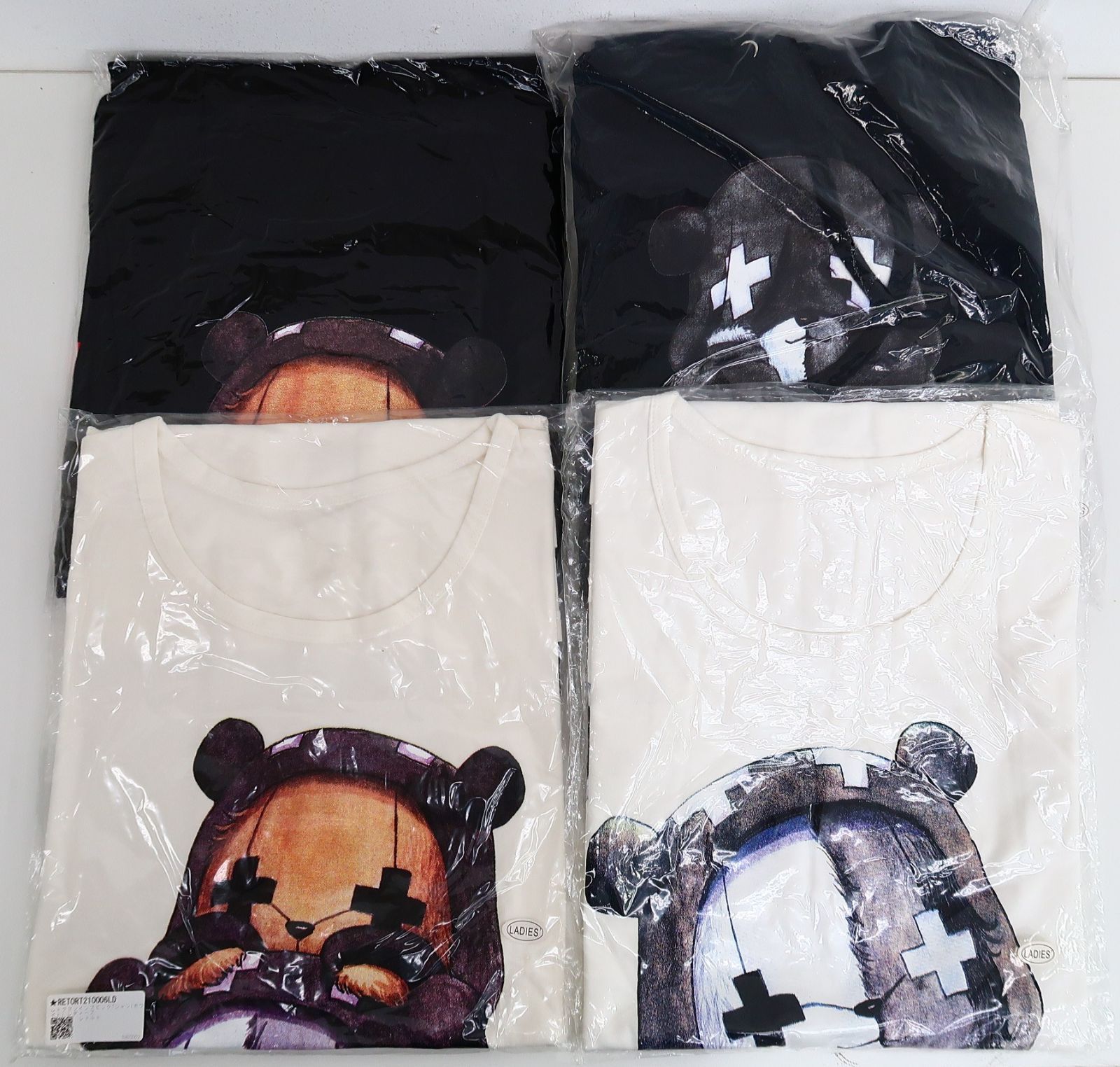 4点セット レトルト レトクマ/パーカー(200万人記念)/ビッグTシャツ/レトクマツイン