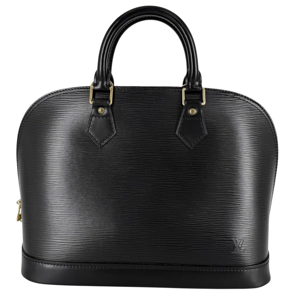 ルイヴィトン ハンドバッグ レディース アルマPM ブラック 黒 LOUIS VUITTON M52802 エピレザー ノワール ゴールド金具【中古品】