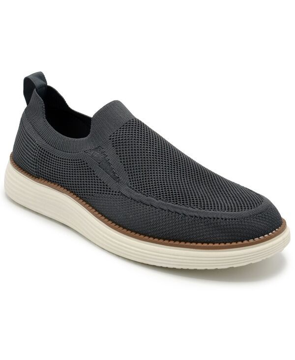 アカデミクス メンズ シューズ スニーカー ニット Akademiks Mens Olney Knit SlipOn Sneaker Grey グレー