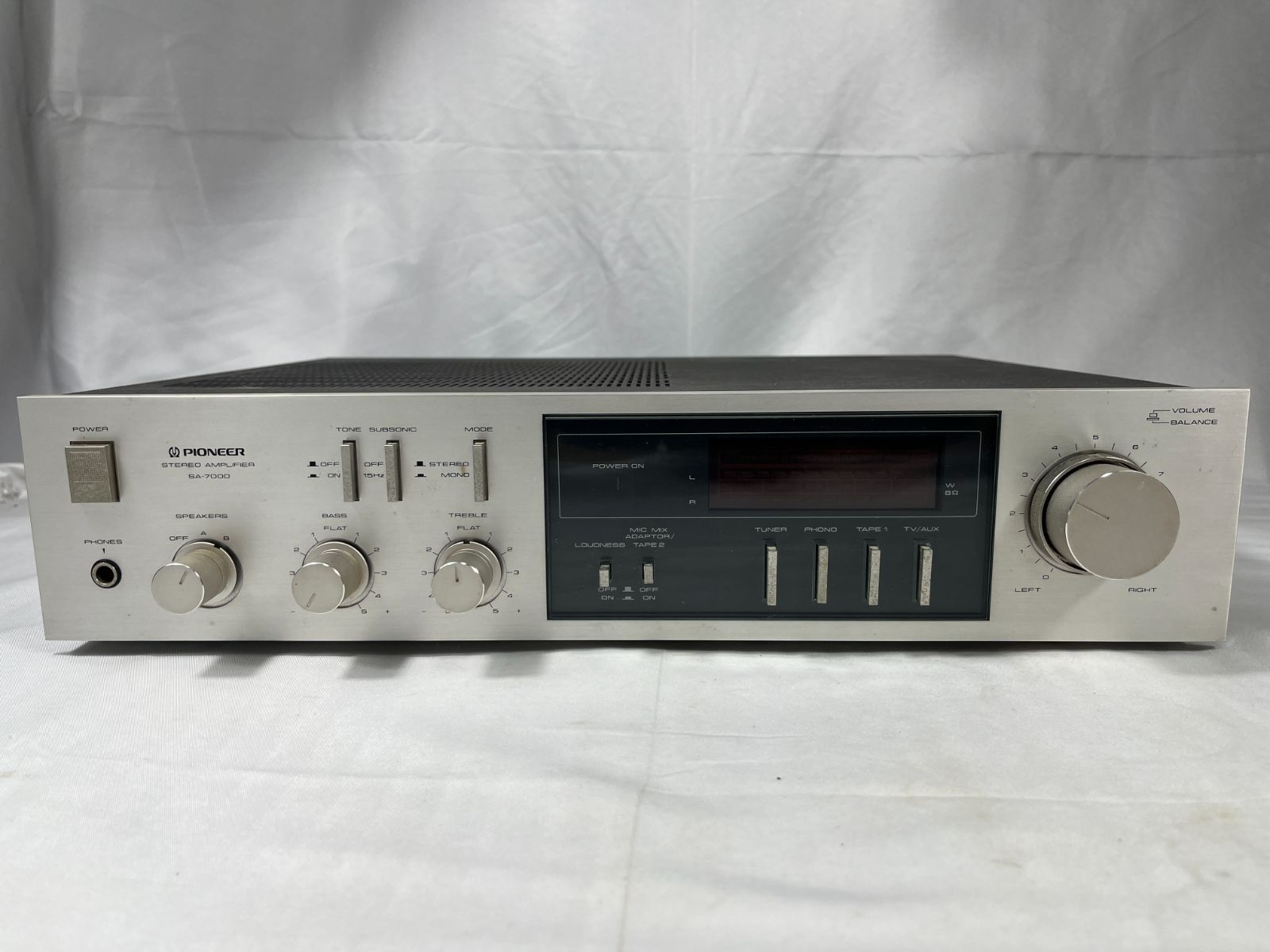 パイオニアステレオ(ジャンク品) ジャンク品 PIONEER パイオニア STEREO AMPLIFIER MODEL SA-7000