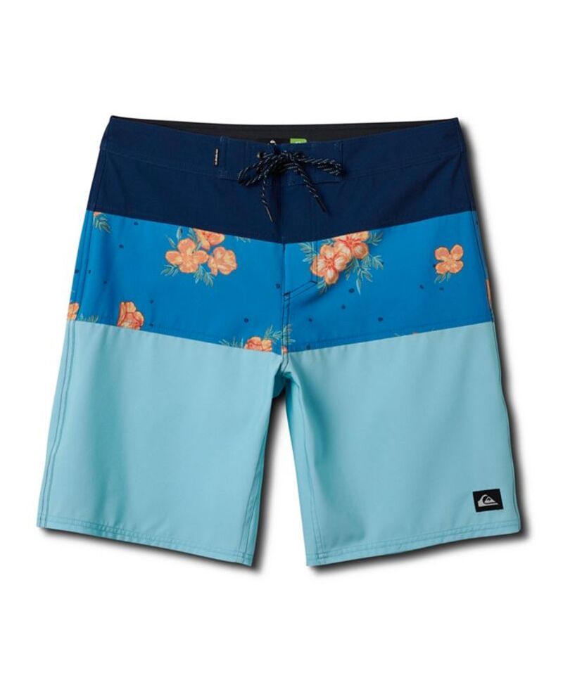 クイックシルバー メンズ 水着 ハーフパンツ・ショーツ ショートパンツ シルク Quiksilver Mens Surfsilk Panel 20 Boardshorts Island waters