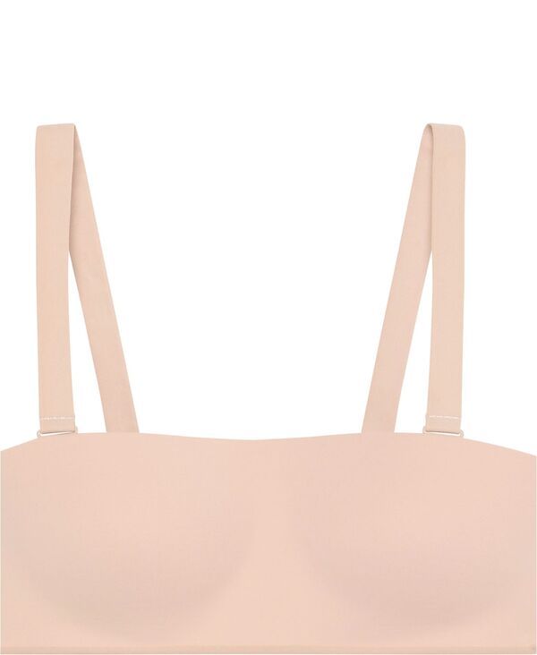 カルバンクライン レディース アンダーウェア ブラジャー ストラップレス Calvin Klein Womens Adapt Bandeau Strapless Bra QF8416 Cedar