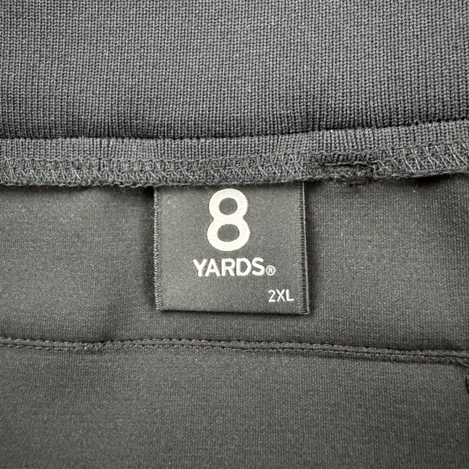 極美品】8YARDS Ribbed Joggers Black 2XL ハチヤーズ ゴルフパンツ