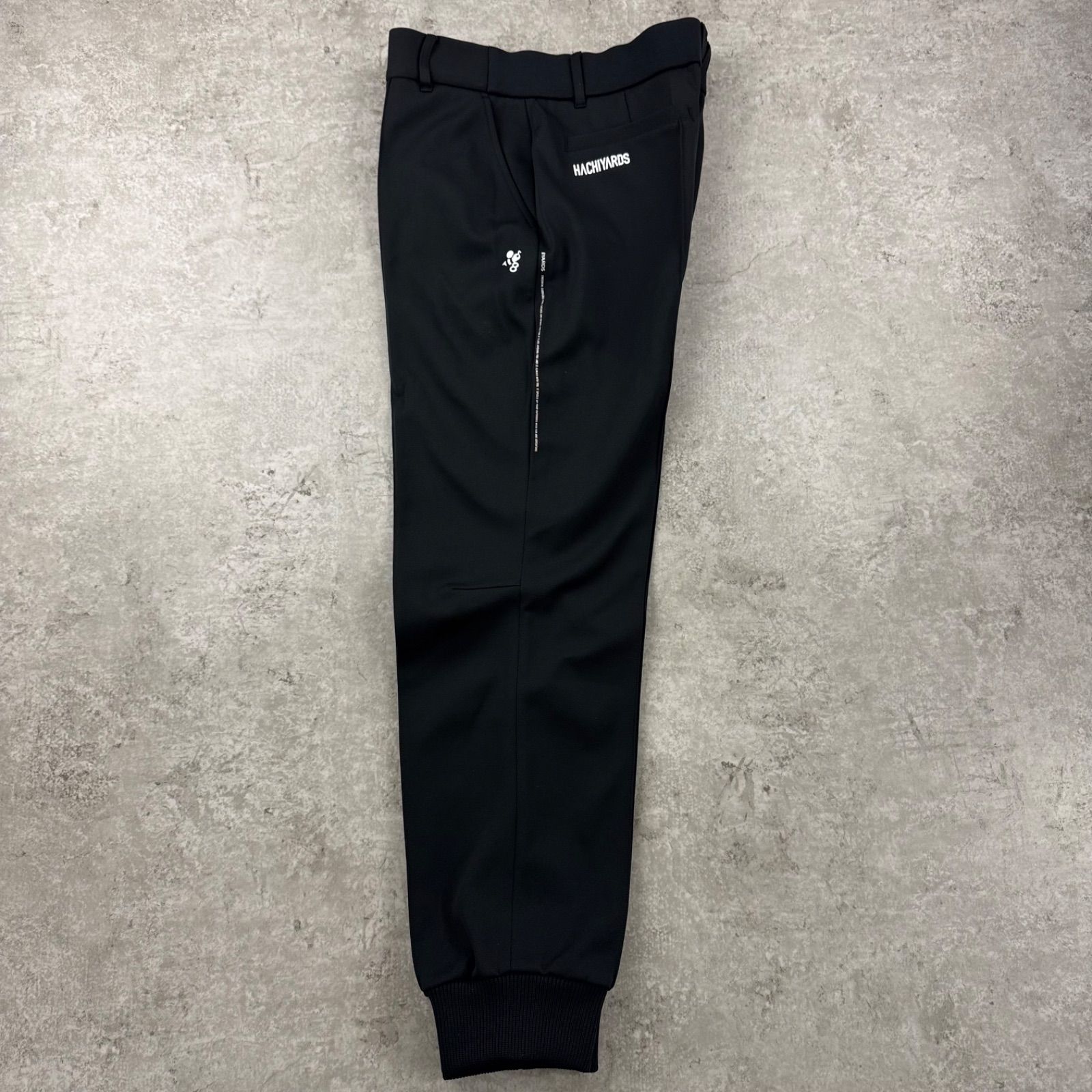 極美品】8YARDS Ribbed Joggers Black 2XL ハチヤーズ ゴルフパンツ