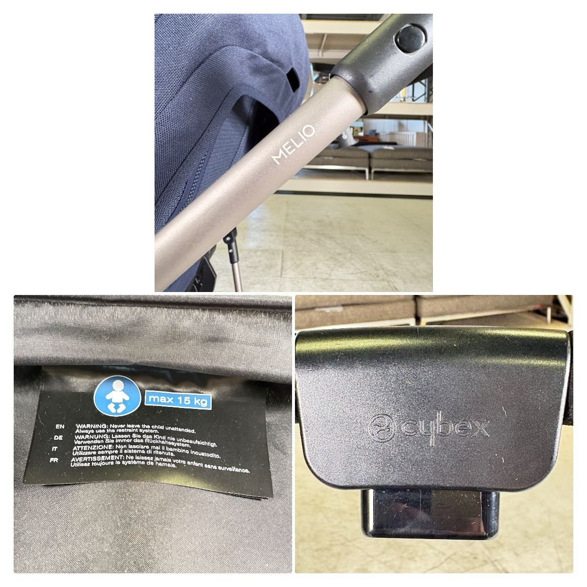 cybex MELIO サイベックス メリオ ベビーカー ネイビー 軽量 