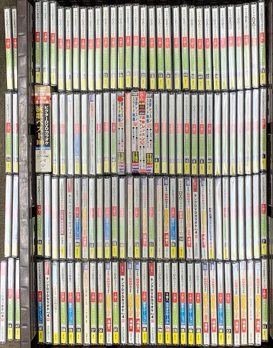 カラオケDVD関係 まとめて70本以上 演歌 五木ひろし 氷川きよし 山本譲二 他 DVD