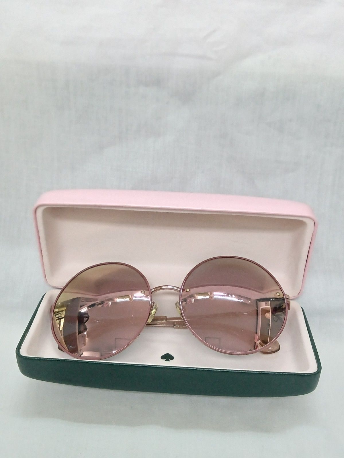 MAD023 kate spade　サングラス　35JOJ　ピンク