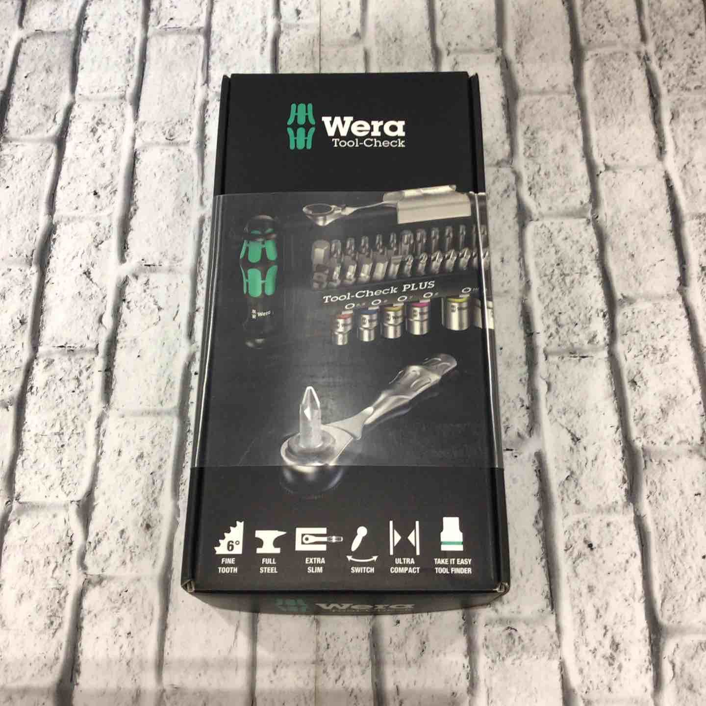 【中古品】ヴェラ(wera) ツールチェックプラス (ラチェットドライバー＆ソケットセット) 056490 【川口店】