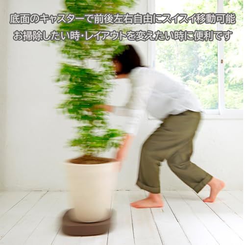 Tidy (ティディ) 便利なキャスター付きトレー プランタブル ホワイトas Tidy (ティディ) 便利なキャスター付きトレー プランタブル ホワイトas