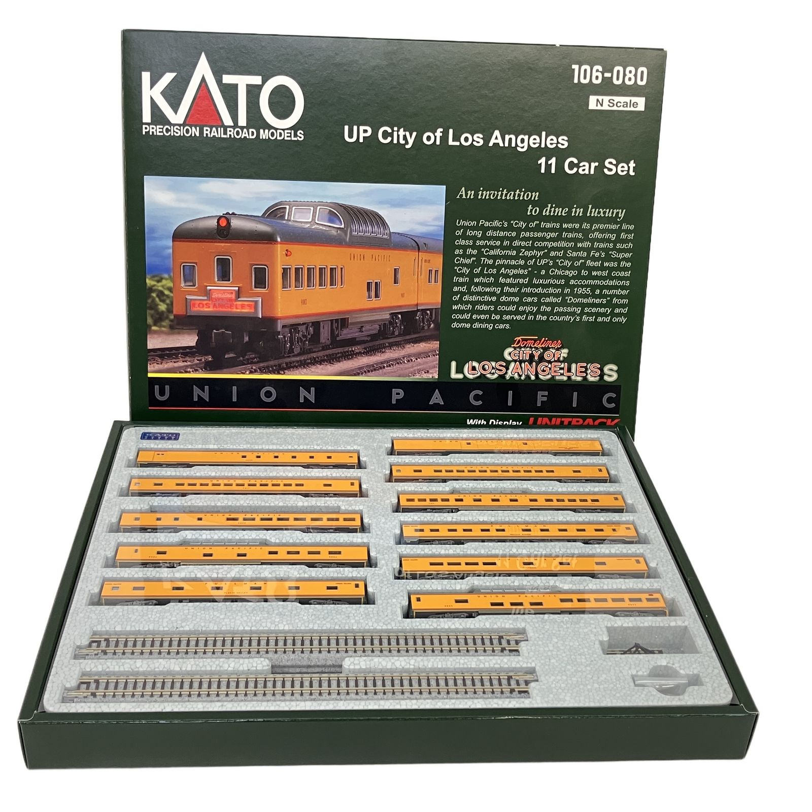 KATO 106-080 UP City of Los Angeles 11両セット シティ・オブ・ロサンゼルス 鉄道模型 中古 良好 Z11191917