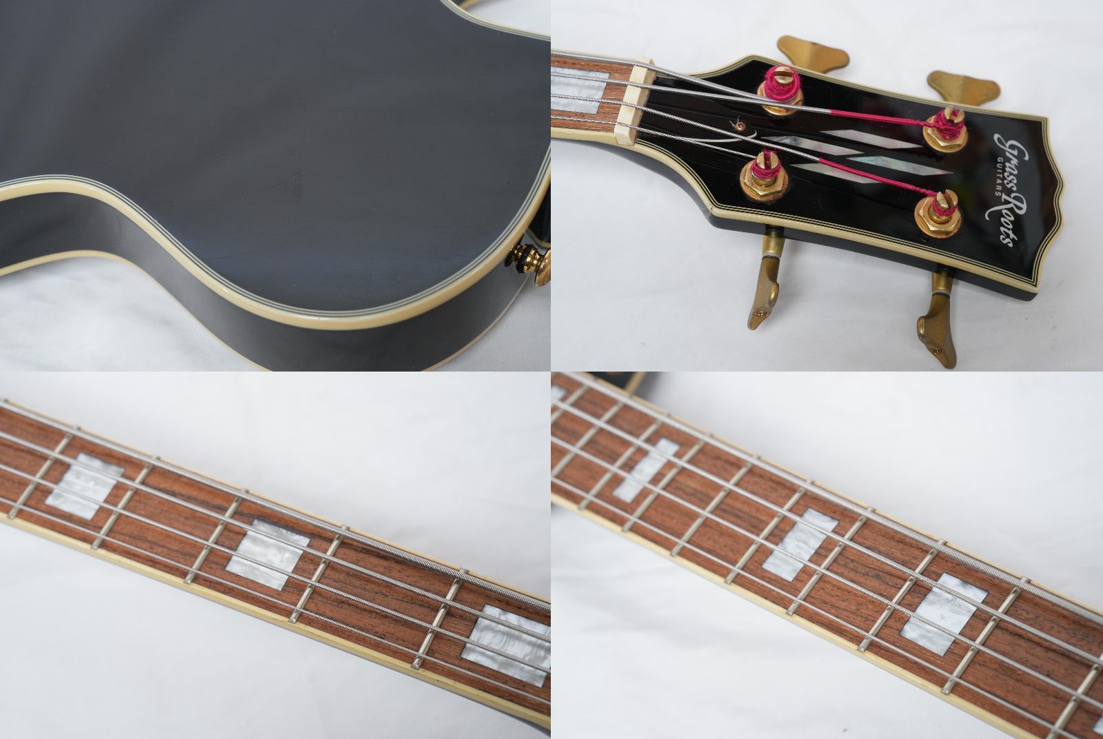 ☆Grass Roots by ESP☆G-LB-52CC BLACK 2005年製 レスポールベース