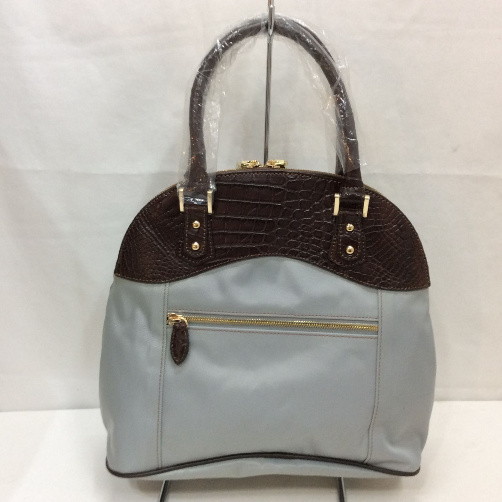 未使用☆Falchi New York ファルチニューヨーク ハンドバッグ ナイロン 