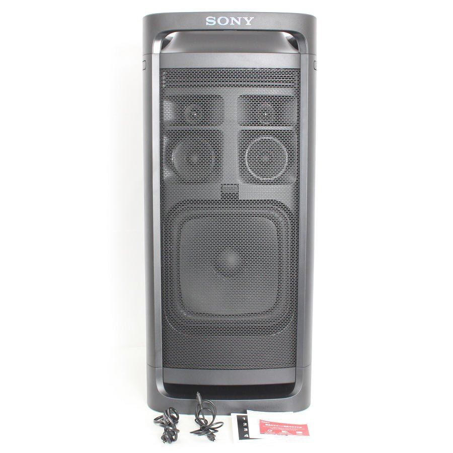 【美品】SONY ULT TOWER 9 SRS-ULT900 ブラック ワイヤレスポータブルスピーカー ソニー 本体