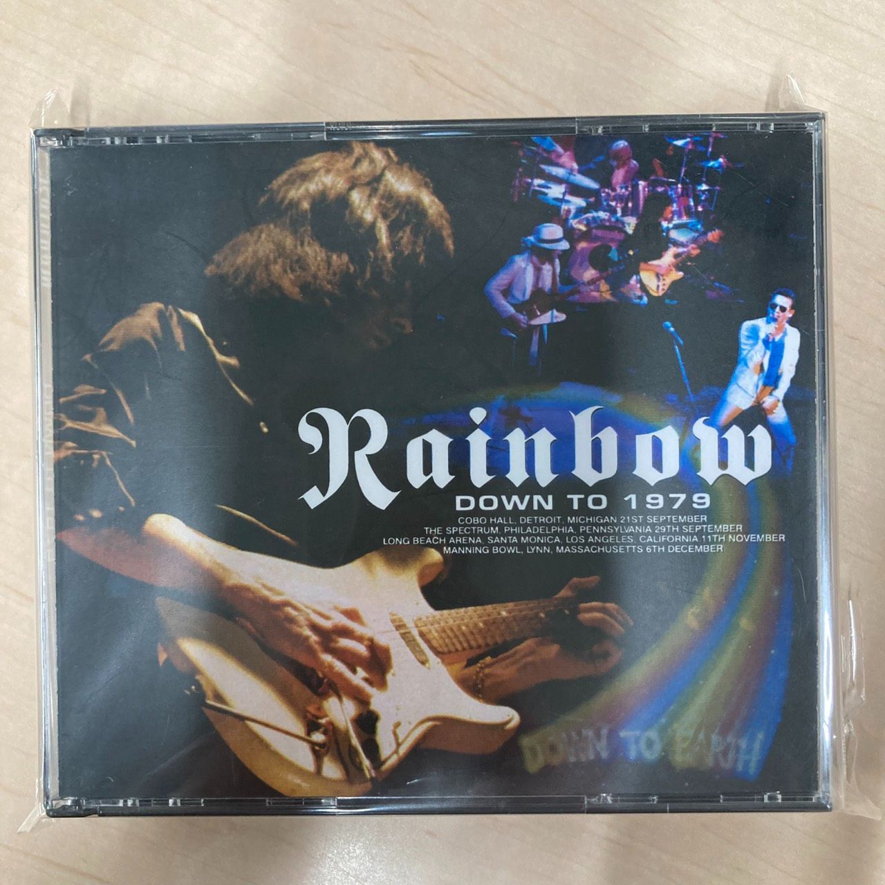 【美品】Rainbow DOWN TO 1979 レインボー ライブ音源 リッチー・ブラックモア グラハム・ボネット Cozy Powell ハードロック 4CD