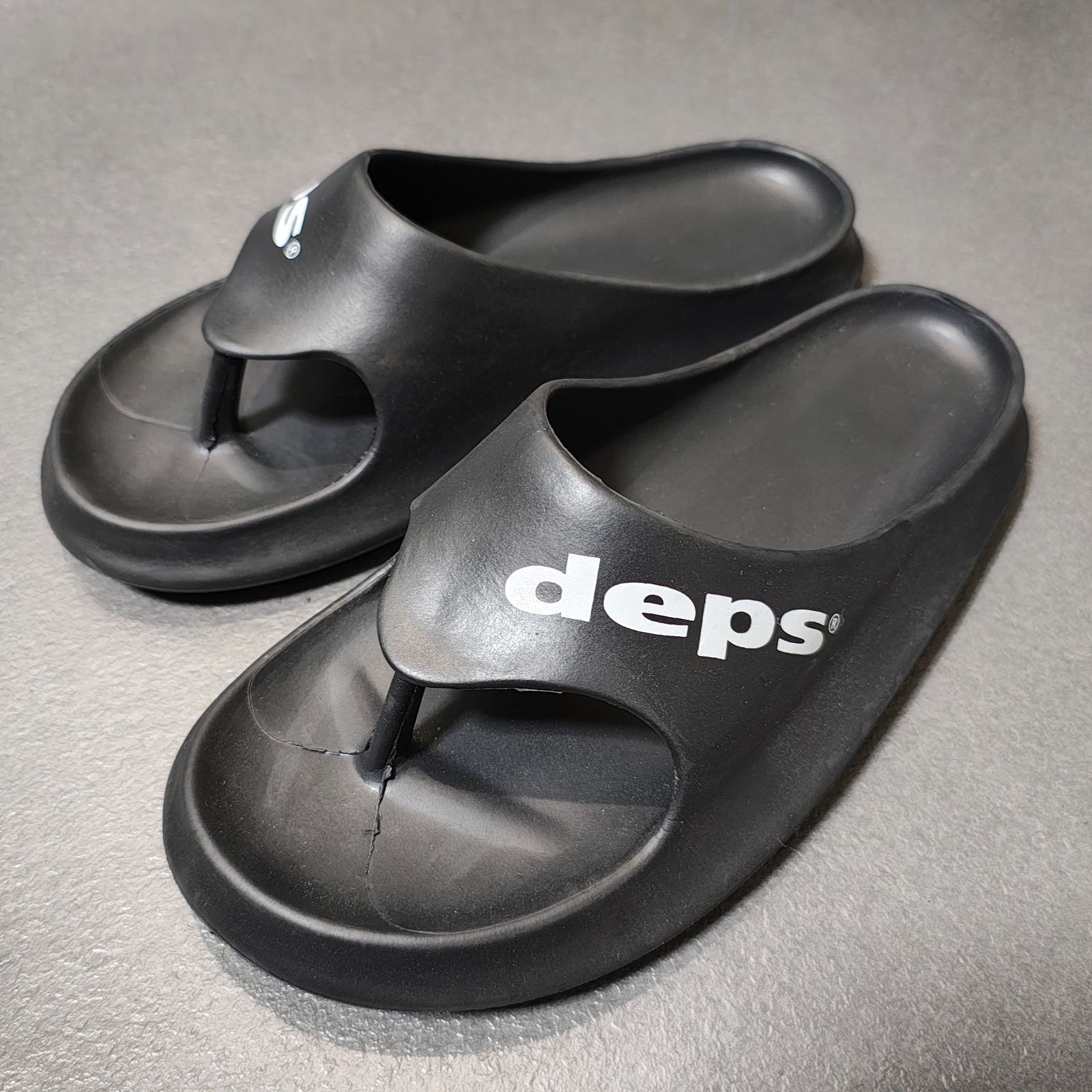depth sandals 26cm black depth