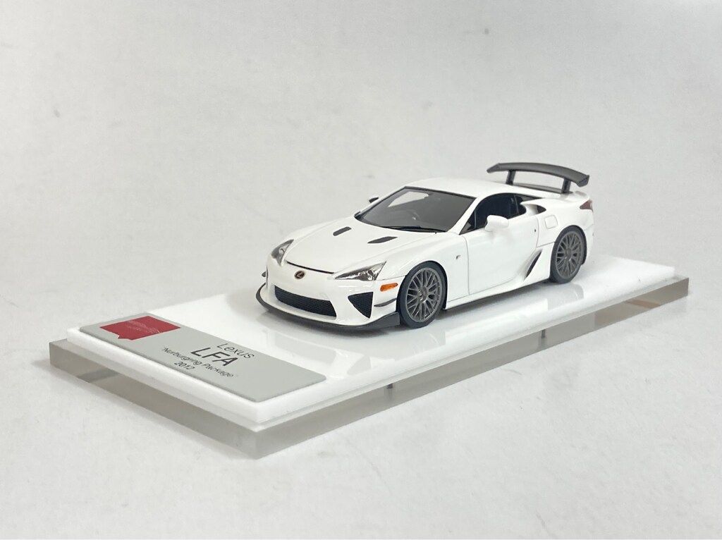 Make Up 1/43 EIDOLON Lexus LFA Nurburgring Package 2012 ホワイテストホワイト EM538B