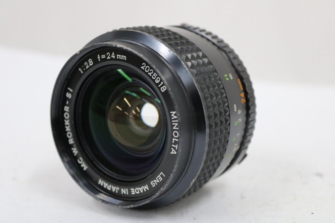 【返品保証】 ミノルタ Minolta MC W.ROKKOR-SI 24mm F2.8 レンズ e11440