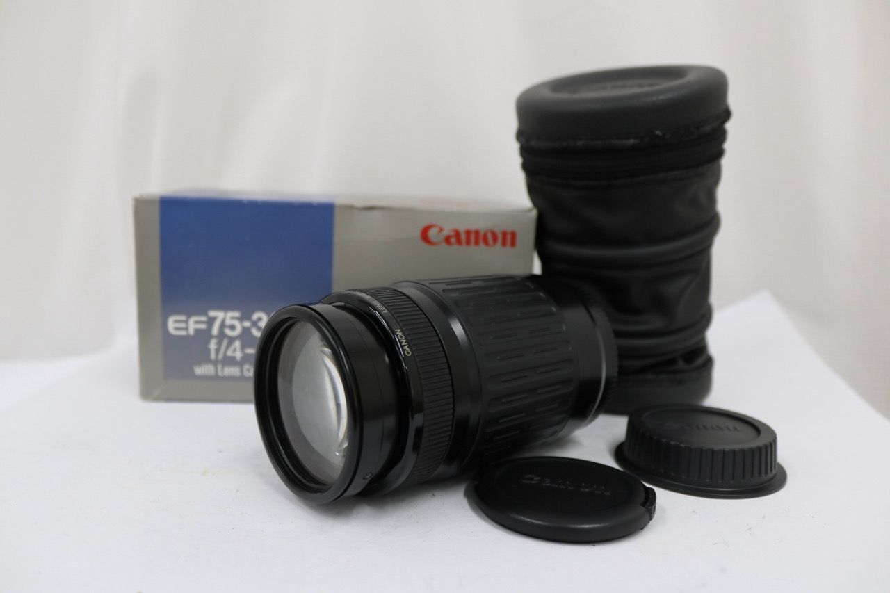 【訳あり品】 【元箱付き】キャノン Canon EF 75-300mm F4-5.6 レンズ e11436