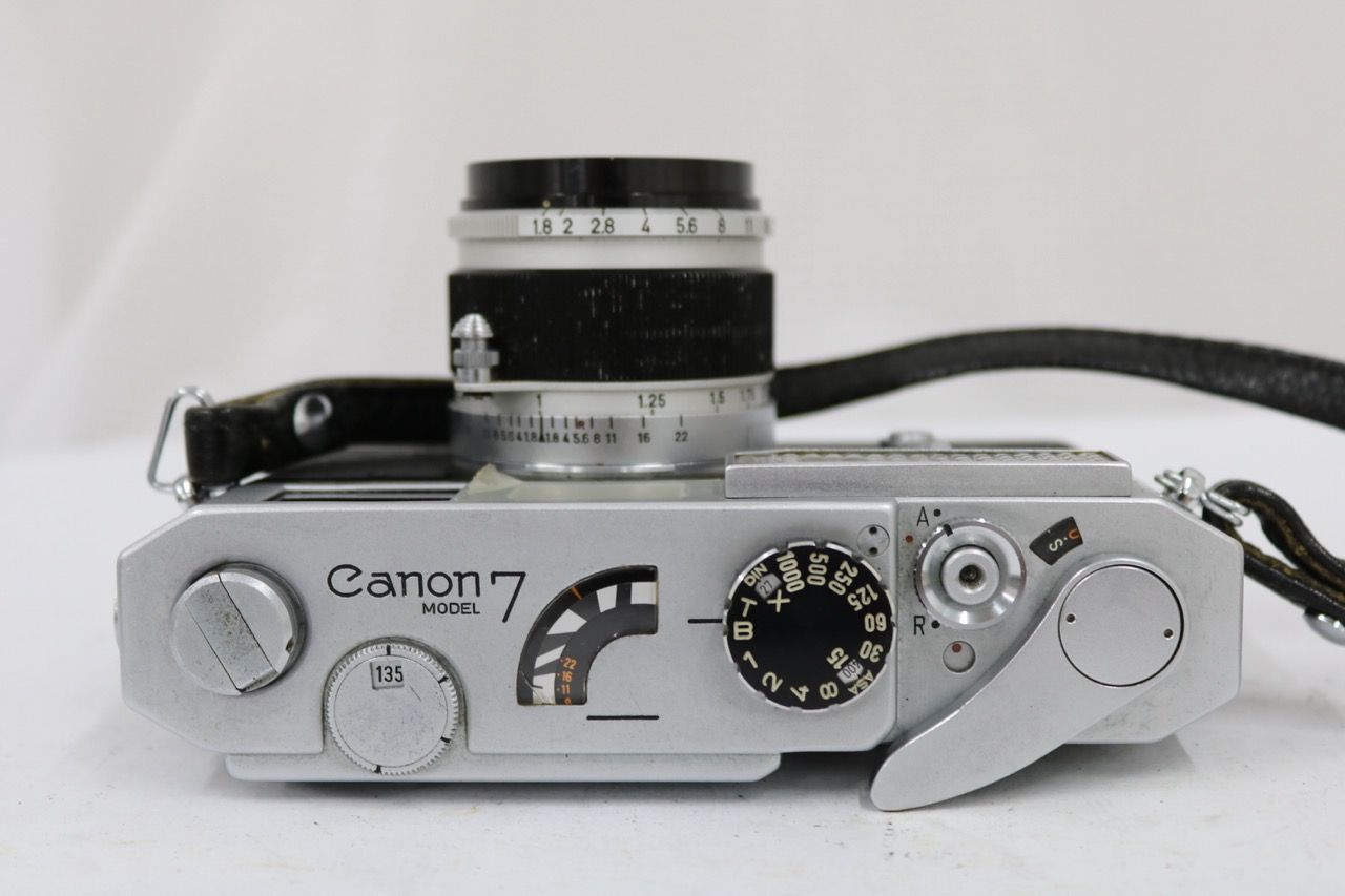 返品保証】 キャノン Canon MODEL 7 50mm F1.8 レンジファインダー