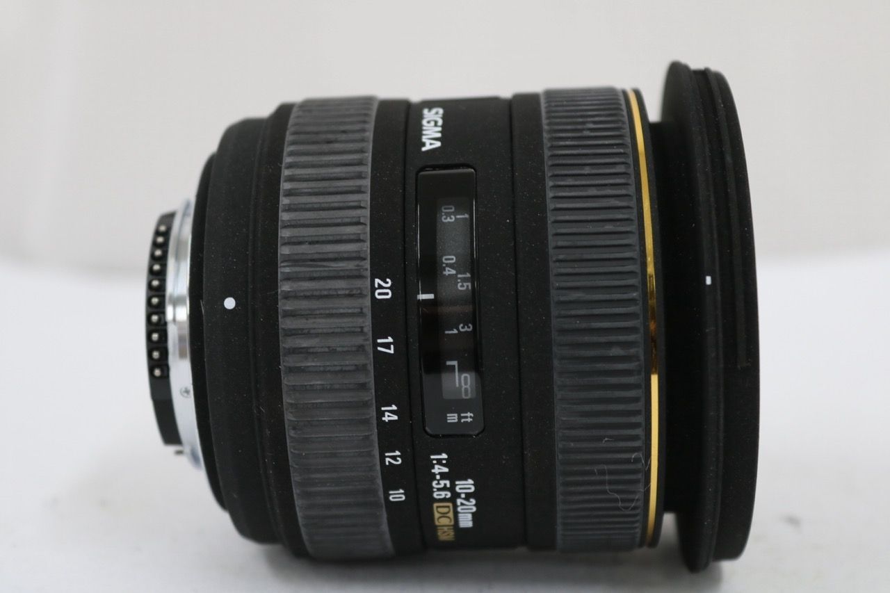 【返品保証】 【元箱付き】シグマ Sigma EX 10-20mm F4-5.6 DC HSM ニコンマウント レンズ e11413